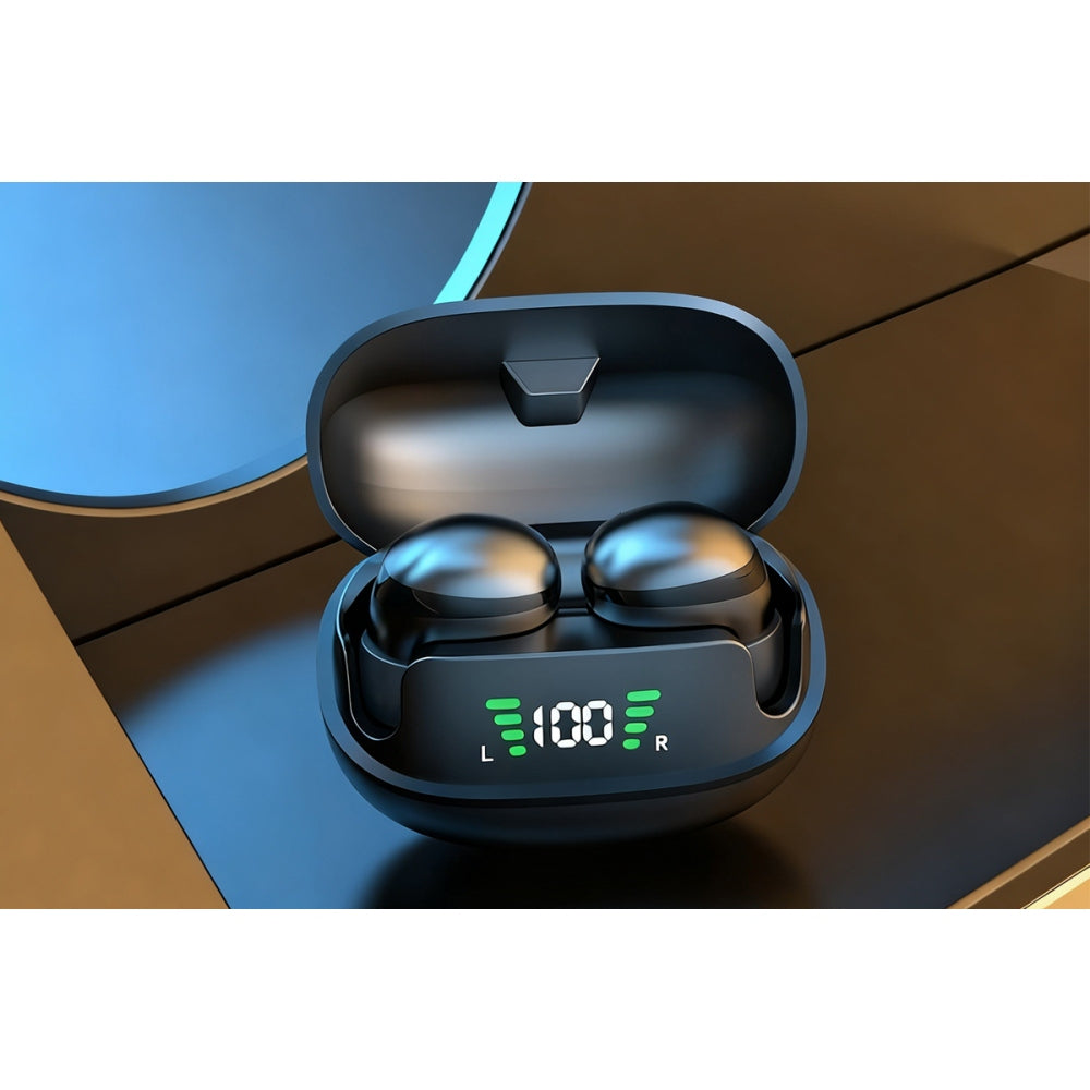Sleep Earbuds Wireless Earbuds Bluetooth Headphones HIFI Stereo Noise Cancelling Mic for Side Sleepers