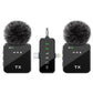 Wireless Lavalier Microphone Set with Noise Reduction