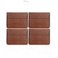 4Pcs PU Leather Sleeve Case Laptop Bag with Stand for Macbook 11 13 15 inches