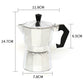 Coffee Maker Moka Percolator Stove Top Espresso Latte Stainless Pot
