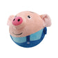 Active Moving Pet Plush Toy Interactive Bouncing Ball Sound Electronic Dog Toy