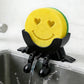 Smiley Face Sponge Holder Sink Drain Rack for Sink Edge