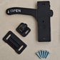 RV Screen Door Latch Handle Replacement Kit Camper Door Latch for Travel Trailer