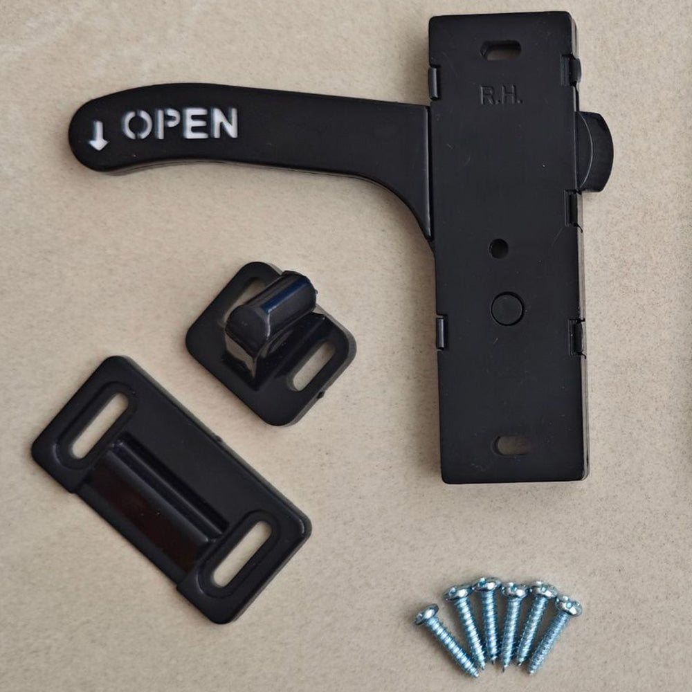 RV Screen Door Latch Handle Replacement Kit Camper Door Latch for Travel Trailer