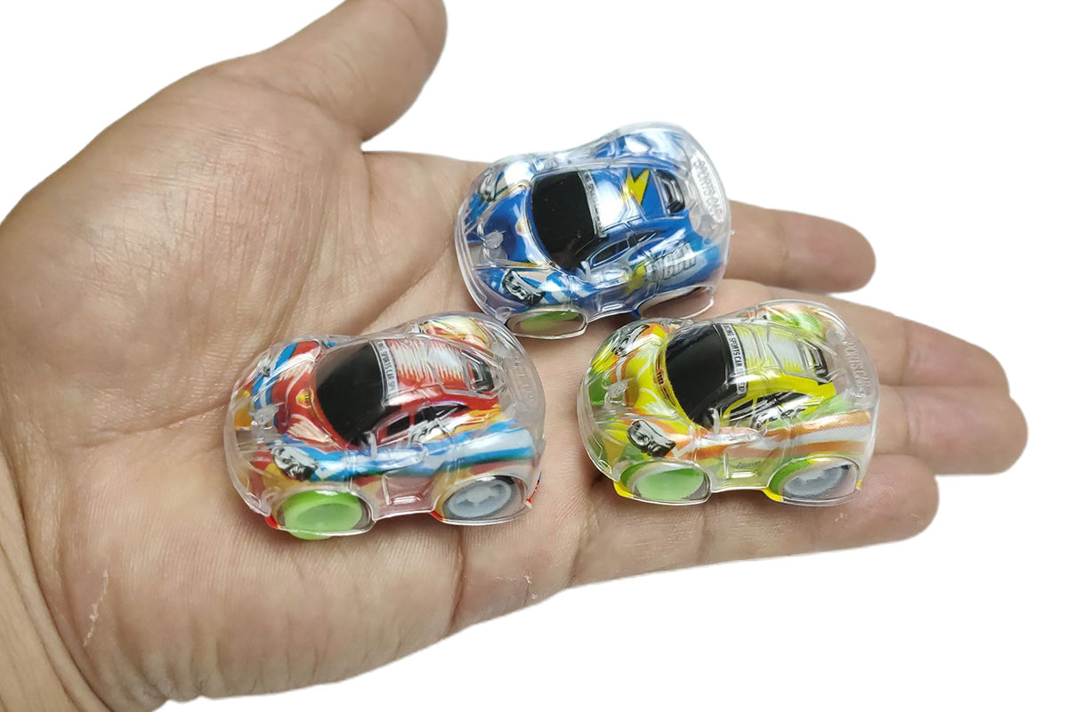 50Pcs Mini Pull Back Cars Set Pull Back Racing Vehicles Goodie Bag Stuffers