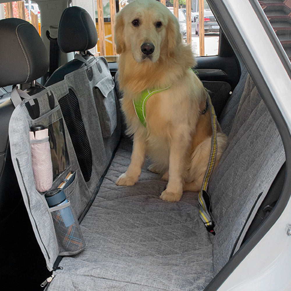 Pet Car Seat Cover Hammock Non-Slip Protector Mat Water-Resistant Cat Dog Back