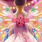 Fairy Wings with Lights for Girls Flying Fairy Toys Princess Cosplay Dress Up Gift