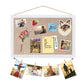 Cork Notice Pinboard Large Memo Photos Wooden Frame