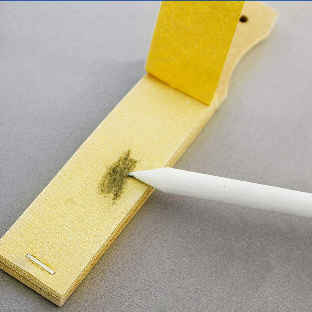 Paper Blending Stumps and Sandpaper Sketching Art Tool Set