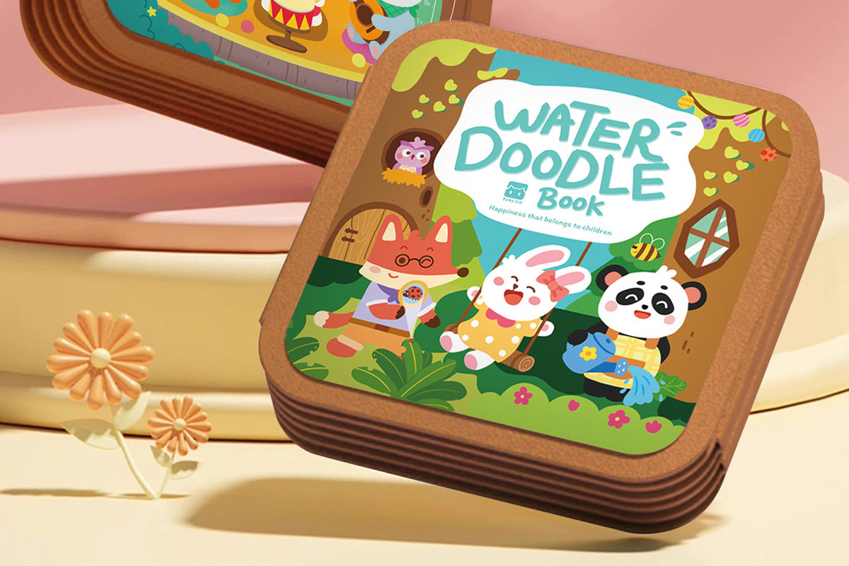 Reusable Water Coloring Book Water Doodle Book Toys Water Painting Book