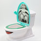 Funny Family Poop Shoot The Toilet Toy Poop Shoot Game Toy