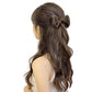 Bow Ponytail Hair Clip for Long Curly Hair Decorative
