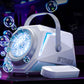 Automatic Bubble Machine Upgrade Portable Bubble Maker Blower LED Light