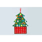 DIY Felt Christmas Tree Calendar Xmas Decoration