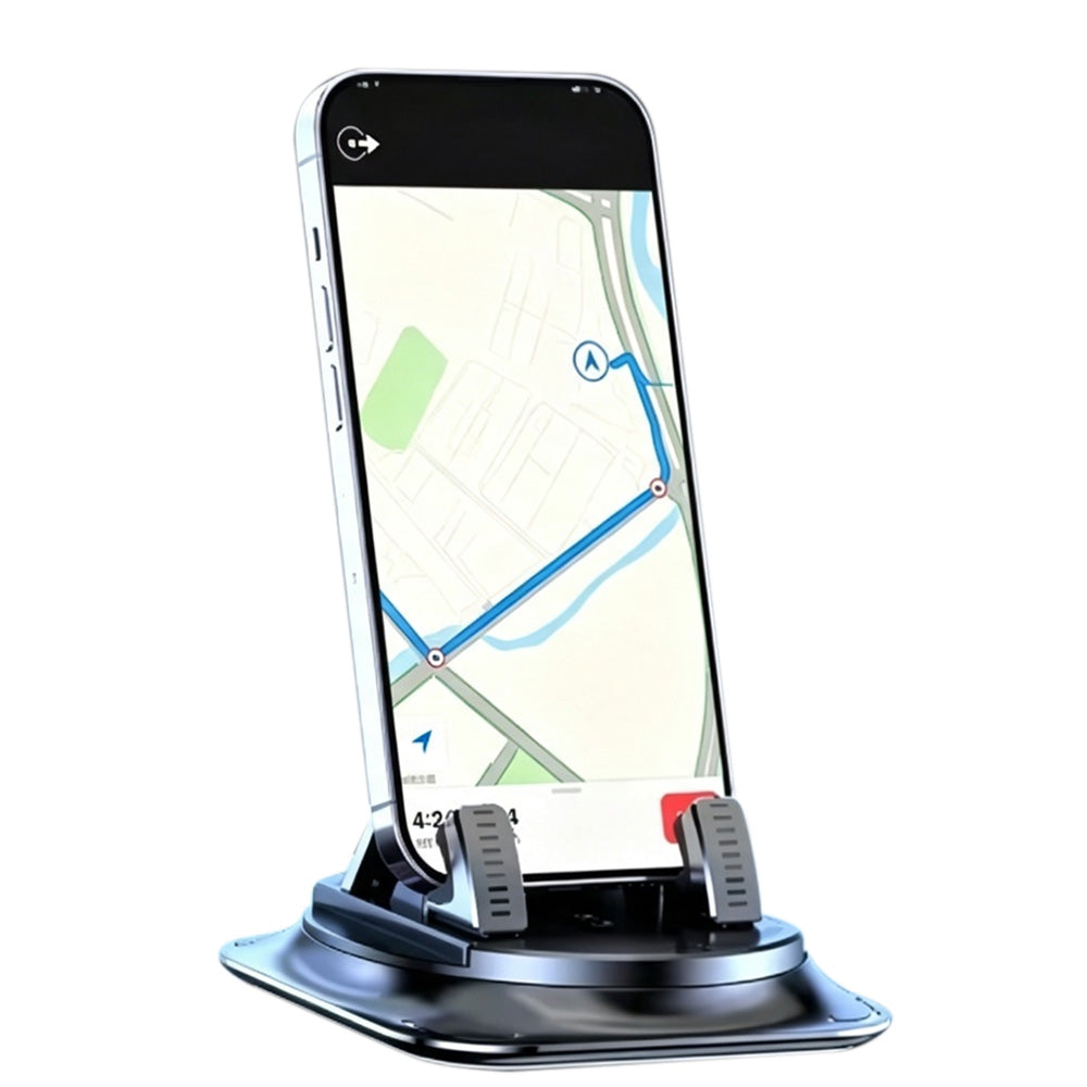 2Pcs 360 Degree Rotating Nonslip Dashboard Phone Holder for Car Navigation