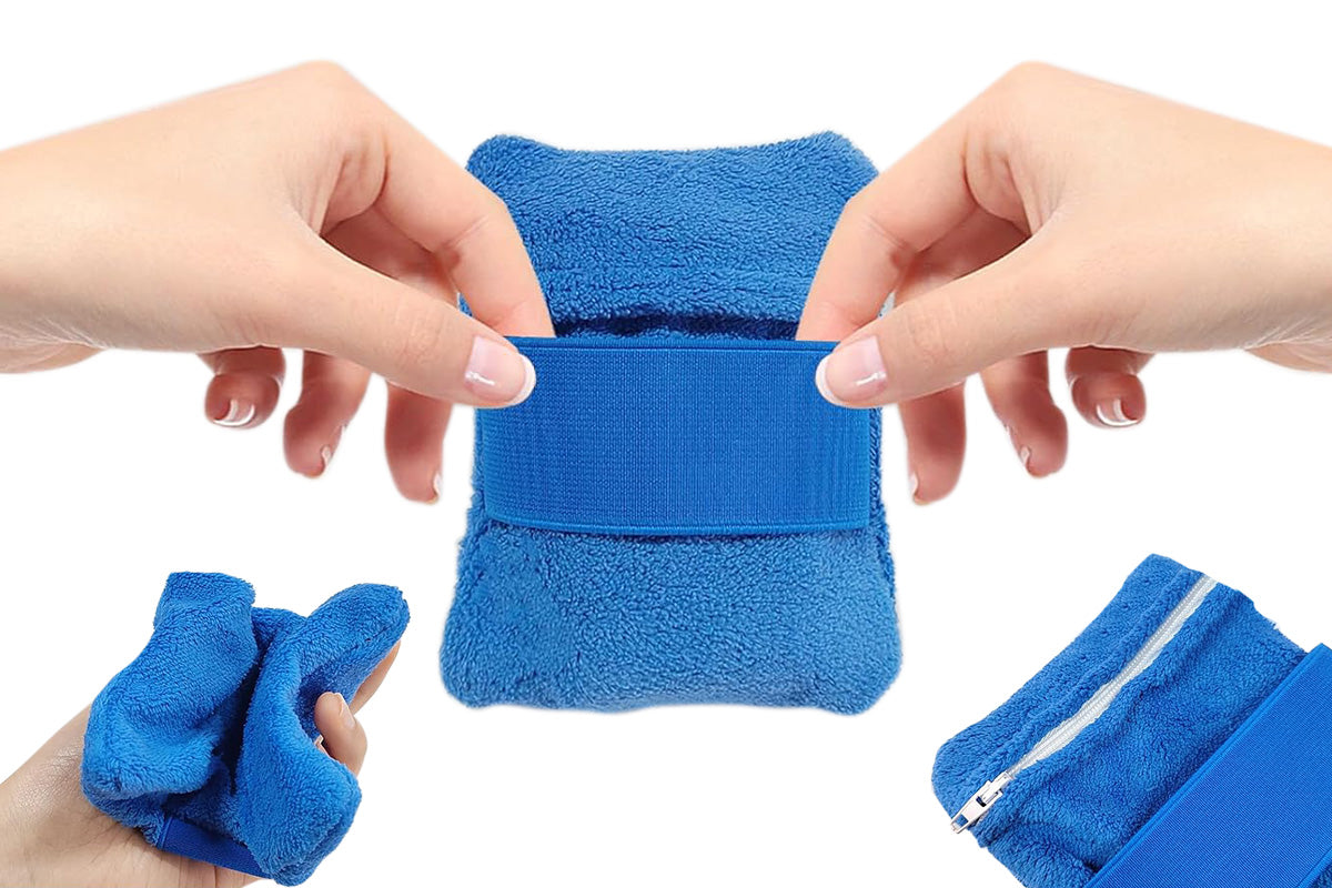 4Pcs Sand Remover for Beach Vacation Essentials Skin-Friendly Sand Removal Bags