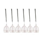 6Pcs Solar Flameless Candle Lights Water-resistant LED Lights for Outdoor Garden Patio Yard Decor