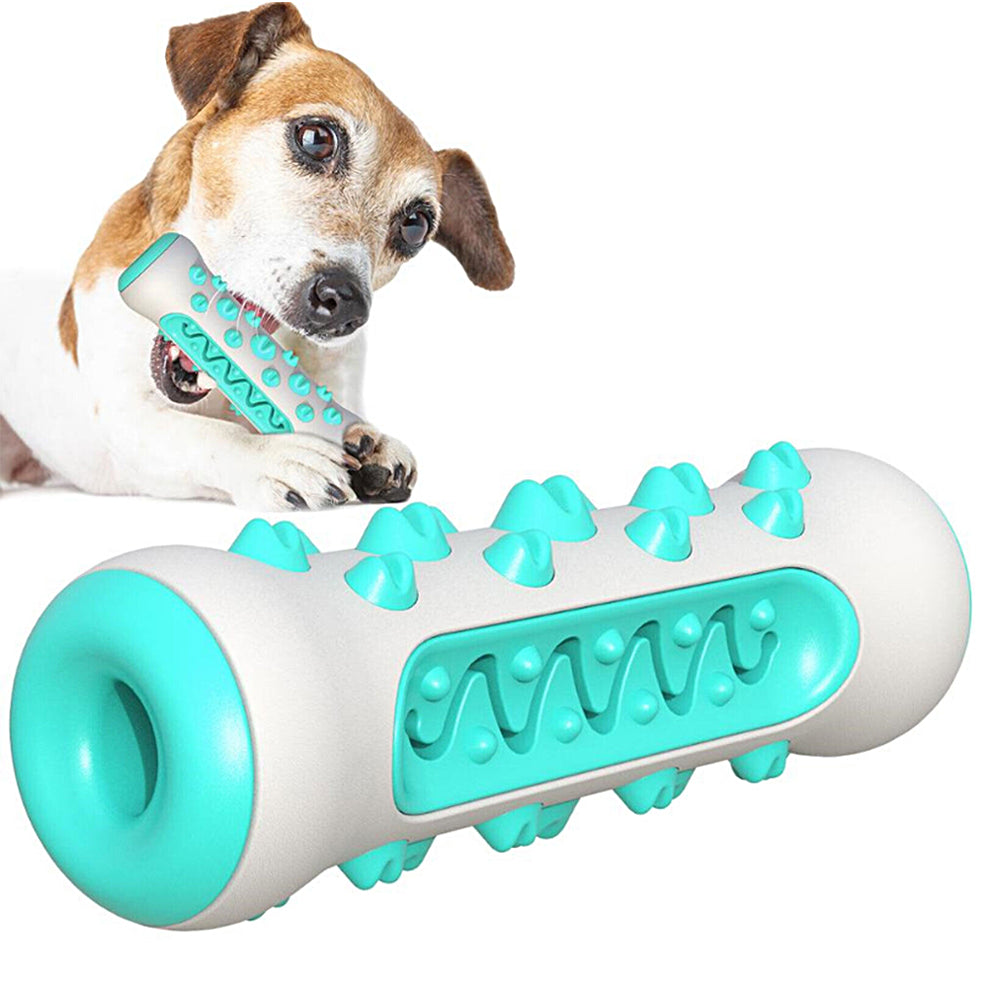 Dog Toothbrush Rubber Bone Chew Toy