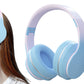 Foldable Wireless Headphones Over Ear Bluetooth Headset with Mic