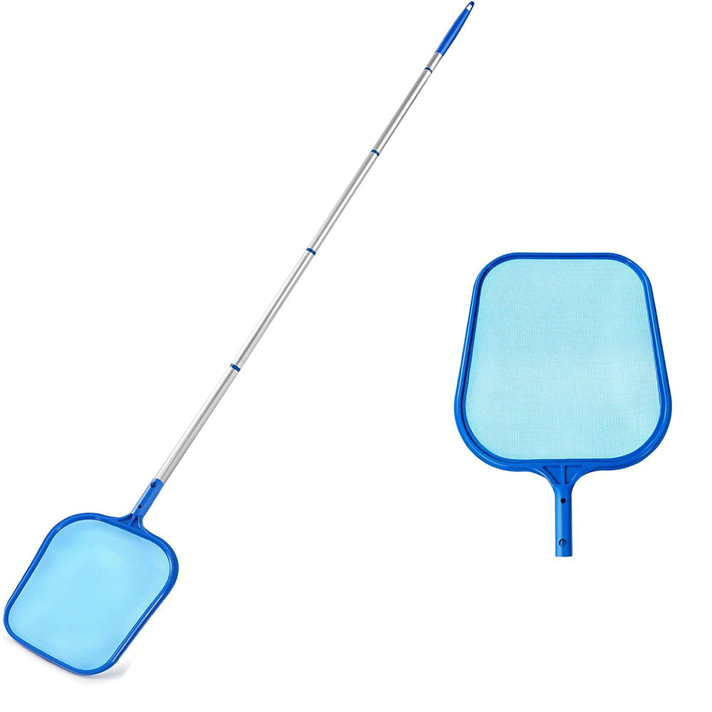 Pool Skimmer Net Pool Net with 5 Pole Sections for Swimming Pools Spas Hot Tubs