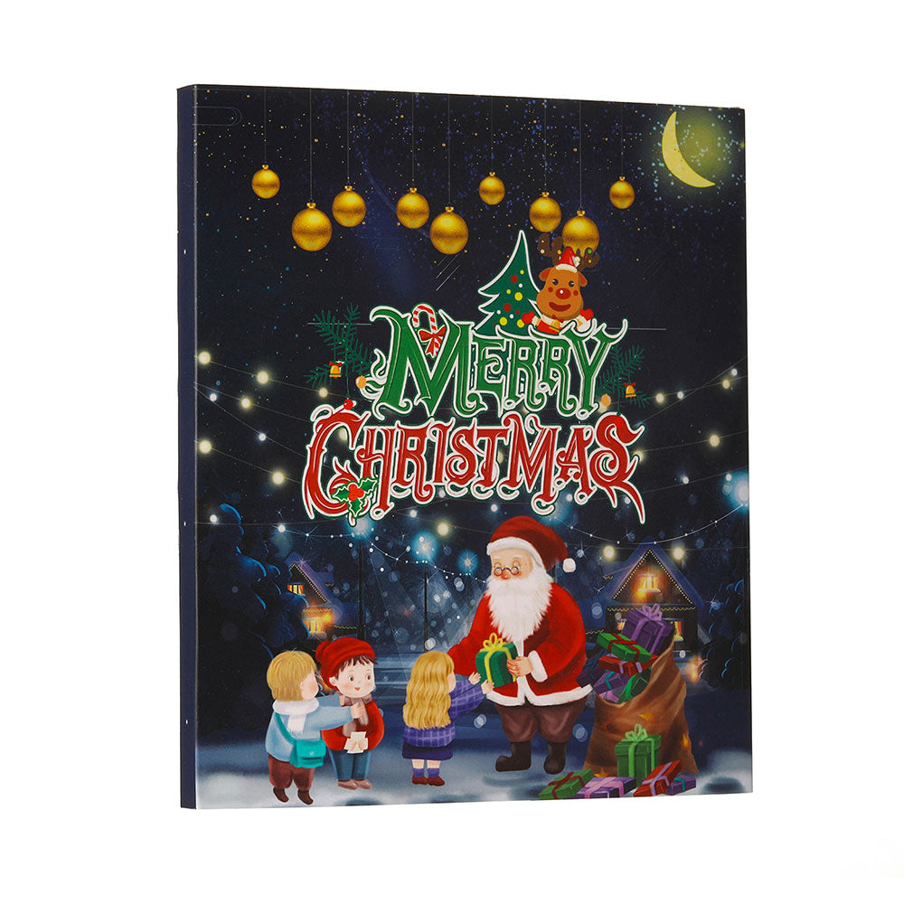 Christmas Advent Calendar DIY Bracelet Charm 24 Days Countdown Calendar Box