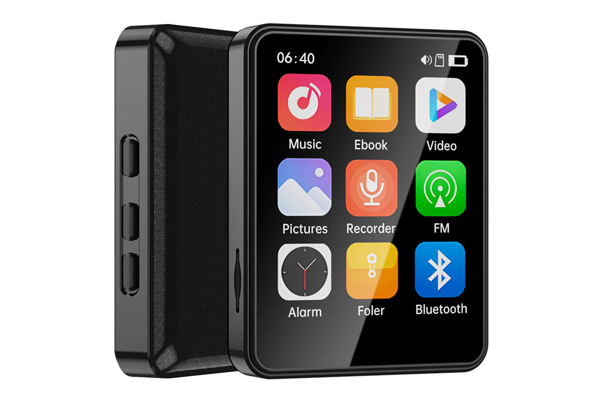 MP4 Player with Bluetooth 2.4 inch Music Player with Speaker and FM Radio