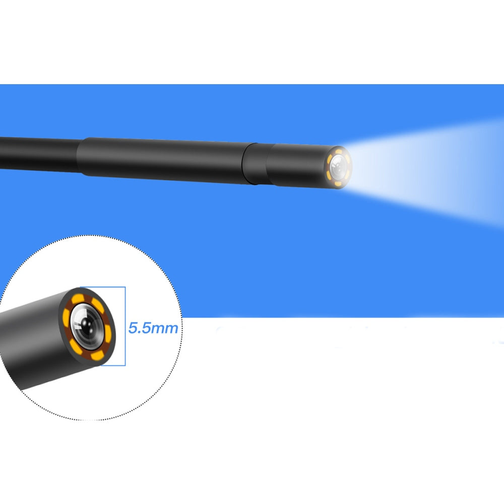 Endoscope Camera Borescope Inspection Waterproof 5.5mm Lens