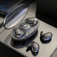 Ultra Thin Invisible Earphone Bluetooth 5.3 for Side Sleeping with LED Display