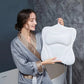 4D Mesh Bath Pillows With Suctions for Neck or Back Support