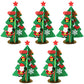 5Pcs Felt Christmas Tree Set DIY with Removable Ornaments Xmas Hand Craft Decoration