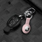 For AirTag Holder AirTag Case with Keychain Silicone Air Tag Cover 4PCS