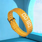 2Pcs Vibrating Alarm Wristband Silent Wrist Watch for Deep Sleepers with Sleep Monitor