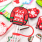 Advent Calendar 24 Days of Christmas Surprises with 10mm Straw Toppers