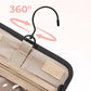 Travel Makeup Bag with Hanging Hook Large Capacity