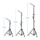 Portable LED Camping Lantern with Adjustable Height Tripod for Outdoor