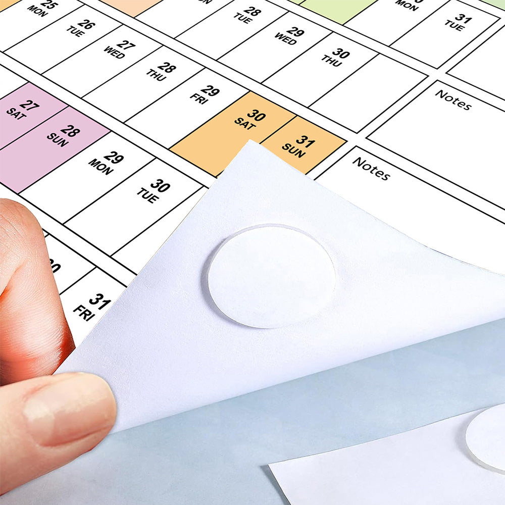 2027 Full Year Wall Calendar for Home Office and School Planning