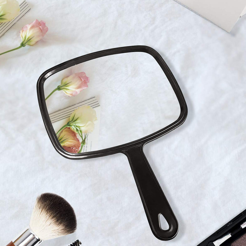 4Pcs 27x19CM Hand Held Wide Angle Makeup Beauty Mirrors