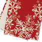 Linen Christmas Table Runner Long Farmhouse Holiday Home Kitchen Table Decorations