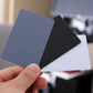 2 Set White Balance Cards 18 Percent Exposure Kit for Camera Calibration