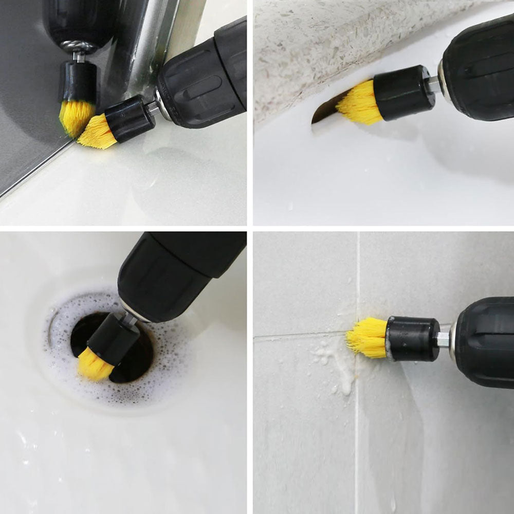 12Pcs Universal Drill Cleaning Brush Set