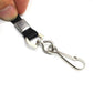 50 Flat Polyester ID Badge Lanyards with 360 Degree Swivel Hooks