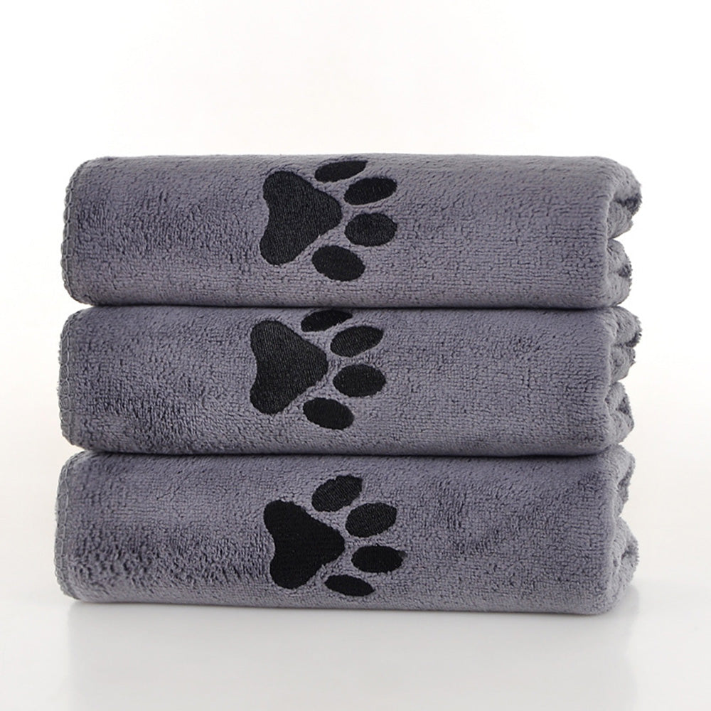 70x140cm Microfiber Pet Towel, Absorbent Drying Towel for Dogs, Lightweight Cloth for Home and Travel