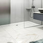 200cm Self Adhesive Shower Water Dam for Bathroom Floor Threshold Seal Strip