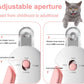 2 X Adjustable Aperture Cat Nail Clipper with Nail File and Nail Storage