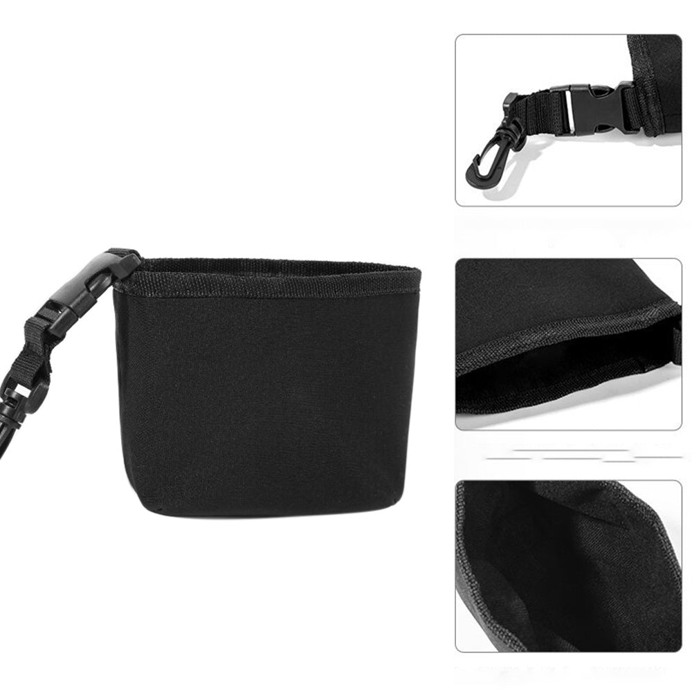 Portable Golf Club Ball Cleaning Bag With Detachable Clip Golf Club Wash Bag