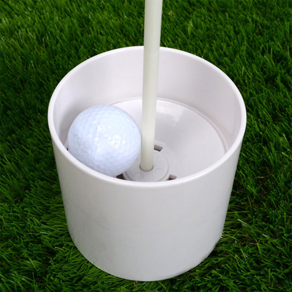 Golf Hole Cup Training Aid for Backyard Putting Green Practice