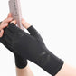 Breathable Half-Finger Gloves with Grip Pads-Black