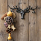 Cast Iron Animal Wall Hook for Coats Hats Keys Bags and Decor