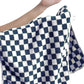 4 Piece Checkered Coral Fleece Towel Set Bath Face Towels
