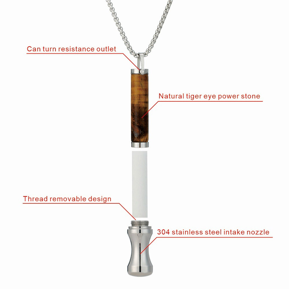 Stress Relief Breathing Necklace